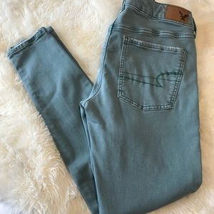 American Eagle super stretch jeans